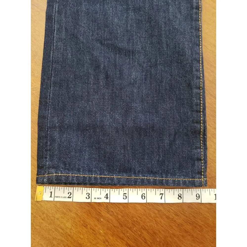Men's 501‎ Levis Button Fly Original 40x30 Dark Wash